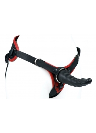 Пояс унисекс UNISEX Style с 2 насадками - LOVETOY (А-Полимер) - купить с доставкой в Ярославле