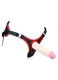 Пояс унисекс UNISEX Style с 2 насадками - LOVETOY (А-Полимер) - купить с доставкой в Ярославле