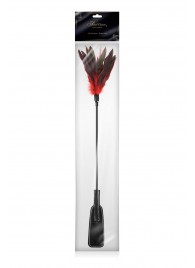 Стек-щекоталка Sweet Caress Feather Whip - 58 см. - Sweet Caress - купить с доставкой в Ярославле