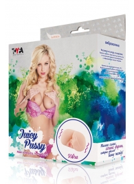 Нежная вагина и анус с вибрацией - ToyFa - в Ярославле купить с доставкой