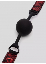 Кляп-шар на двусторонних ремешках Reversible Silicone Ball Gag - Fifty Shades of Grey - купить с доставкой в Ярославле