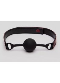 Кляп-шар на двусторонних ремешках Reversible Silicone Ball Gag - Fifty Shades of Grey - купить с доставкой в Ярославле