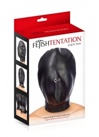Маска-шлем на голову с отверстиями для дыхания - Fetish Tentation - купить с доставкой в Ярославле