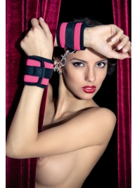 Наручники из неопрена розового цвета - ToyFa - купить с доставкой в Ярославле