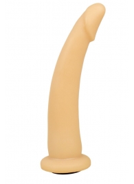 Телесная гладкая насадка-фаллоимитатор Harness - 20 см. - LOVETOY (А-Полимер) - купить с доставкой в Ярославле