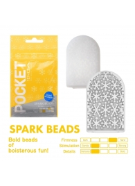 Карманный мастурбатор Spark Beads - Tenga - в Ярославле купить с доставкой