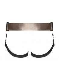 Бронзовый пояс для насадок Curious Harness - Strap-on-me - купить с доставкой в Ярославле