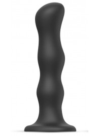 Черная насадка Strap-On-Me Dildo Geisha Balls size XL - Strap-on-me - купить с доставкой в Ярославле