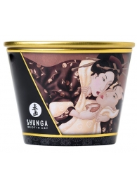 Массажная свеча Intoxicatin Chocolate с ароматом шоколада - 170 мл. - Shunga - купить с доставкой в Ярославле