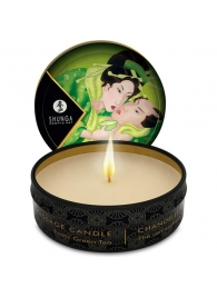 Массажная свеча Exotic Green Tea с ароматом зелёного чая - 30 мл. - Shunga - купить с доставкой в Ярославле
