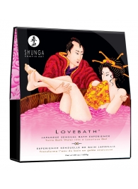 Соль для ванны Lovebath Dragon Fruit, превращающая воду в гель - 650 гр. - Shunga - купить с доставкой в Ярославле