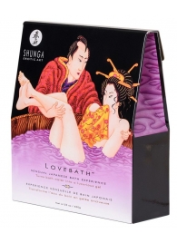 Соль для ванны Lovebath Sensual lotus, превращающая воду в гель - 650 гр. - Shunga - купить с доставкой в Ярославле