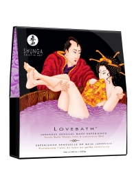 Соль для ванны Lovebath Sensual lotus, превращающая воду в гель - 650 гр. - Shunga - купить с доставкой в Ярославле