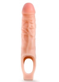 Телесная насадка на пенис 9 Inch Cock Sheath Extender - 22,2 см. - Blush Novelties - в Ярославле купить с доставкой