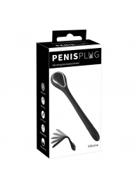 Черный гибкий уретральный стимулятор с вибрацией Vibrating Bendable Dilator - 13,5 см. - Orion - купить с доставкой в Ярославле