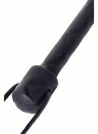 Чёрный стек с фигуркой леопарда на наконечнике - 21 см. - ToyFa - купить с доставкой в Ярославле