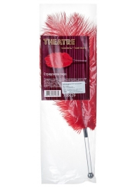 Красное страусовое пёрышко - ToyFa - купить с доставкой в Ярославле