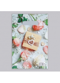 Полиэтиленовый пакет  Подарочек  с вырубной усиленной ручкой - 20 х 30 см. - Сима-Ленд - купить с доставкой в Ярославле