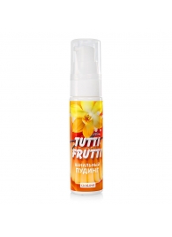 Интимный гель на водной основе Tutti-Frutti  Ванильный пудинг  - 30 гр. - Биоритм - купить с доставкой в Ярославле