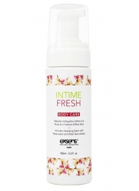 Органическая интимная очищающая пенка Intime Fresh - 150 мл. - Exsens - купить с доставкой в Ярославле