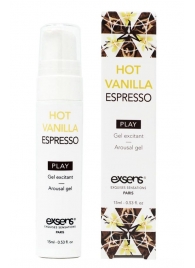 Возбуждающий гель Hot Vanilla Espresso Arousal Gel - 15 мл. - Exsens - купить с доставкой в Ярославле