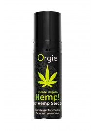 Возбуждающий интимный гель для пар ORGIE Hemp Intense Orgasm - 15 мл. - ORGIE - купить с доставкой в Ярославле