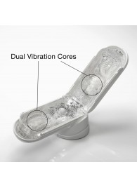 Белый мастурбатор Tenga Flip Zero Gravity с вибрацией - Tenga - в Ярославле купить с доставкой