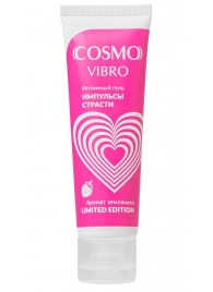 Возбуждающий гель на водно-силиконовой основе Cosmo Vibro с ароматом земляники - 50 гр. - Биоритм - купить с доставкой в Ярославле