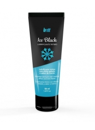 Лубрикант на водной основе Ice Black с ледяным эффектом - 50 мл. - INTT - купить с доставкой в Ярославле