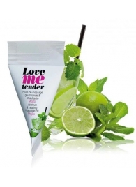Съедобное согревающее массажное масло Love Me Tender Mojito с ароматом мохито - 10 мл. - Love to Love - купить с доставкой в Ярославле