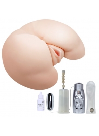 Вибрирующий мастурбатор-попка с ротацией и пультом управления - Baile - в Ярославле купить с доставкой