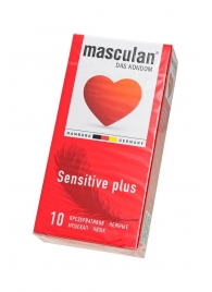 Презервативы Masculan Sensitive plus - 10 шт. - Masculan - купить с доставкой в Ярославле