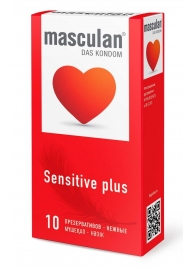 Презервативы Masculan Sensitive plus - 10 шт. - Masculan - купить с доставкой в Ярославле