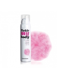 Массажная хрустящая пенка Tickle My Body Cotton Candy с ароматом сладкой ваты - 150 мл. - Love to Love - купить с доставкой в Ярославле