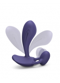 Темно-синий вибромассажер Witty P G Vibrator with Remote Control - Love to Love - в Ярославле купить с доставкой