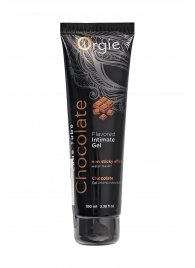 Интимный гель на водной основе Lube Tube Chocolate с шоколадным вкусом - 100 мл. - ORGIE - купить с доставкой в Ярославле