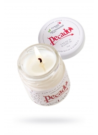 Массажная свеча Tobacco Vanilla - 35 мл. - Pecado - купить с доставкой в Ярославле