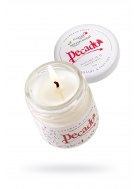 Массажная свеча Caramel   Popcorn - 35 мл. - Pecado - купить с доставкой в Ярославле