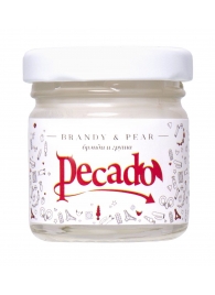 Массажная свеча Brandy   Pear - 35 мл. - Pecado - купить с доставкой в Ярославле