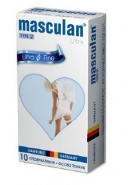 Ультратонкие презервативы Masculan Ultra Fine с обильной смазкой - 10 шт. - Masculan - купить с доставкой в Ярославле