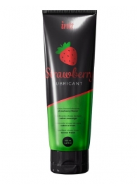 Смазка на водной основе с ароматом клубники Strawberry Lubricant - 100 мл. - INTT - купить с доставкой в Ярославле