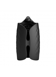 Черный мастурбатор с вибростимуляцией головки Black Glans Trainer - Baile - в Ярославле купить с доставкой