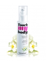 Силиконовый лубрикант 2-в-1 Touch My Body с ароматом моной - 100 мл. - Love to Love - купить с доставкой в Ярославле