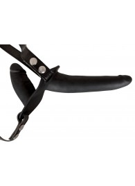 Женский страпон с вагинальной пробкой - 15 см. - Orion - купить с доставкой в Ярославле