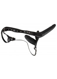 Женский страпон с вагинальной пробкой - 15 см. - Orion - купить с доставкой в Ярославле