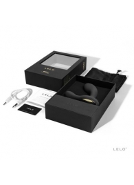 Чёрный перезаряжаемый стимулятор простаты Bruno Black - Lelo - в Ярославле купить с доставкой