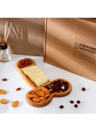 Деревянное блюдо для подачи в форме члена (32,5 х 20 х 1,7 см) - Сима-Ленд - купить с доставкой в Ярославле