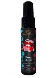 Спрей для горла Deep Throat с десенсибилизирующим эффектом и вкусом бабл-гам - 50 мл. - БиоМед - купить с доставкой в Ярославле