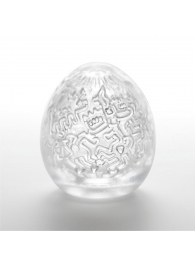 Мастурбатор-яйцо Keith Haring EGG PARTY - Tenga - в Ярославле купить с доставкой