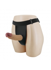 Полый страпон на регулируемых трусиках Houston - 17,5 см. - Baile - купить с доставкой в Ярославле